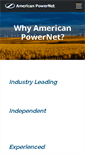 Mobile Screenshot of americanpowernet.com